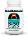 Allikas Naturals B-50 kompleks - toetab energia tootmist * - 50 mg - 100 tabletti