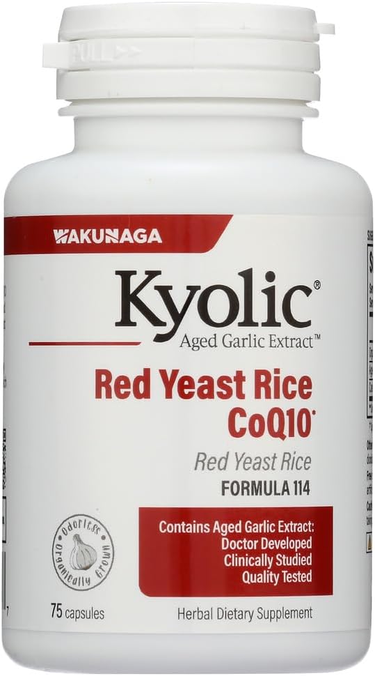 Kyolic Red Yest Rice + Coq10