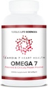 Cardia 7 Heart Health Omega 7 - satur patentētu attīrītu omega 7 taukskābes - bez zivju smelt vai burp-Back - 60ct soft gels