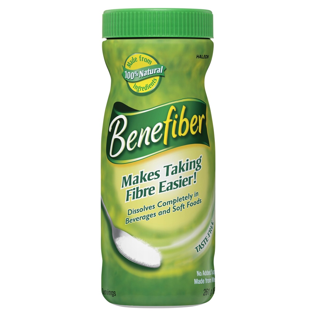 Benefiber Taste-Free, Sugar-Free Fiber Supplement Powder for Digestive Health 74 Servings 261g