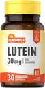 Sundance Lutein 20mg color 124; 30 Softgels color 124; s Zeaxanthin color 124; Non- GMO a gluten zdarma dodatek