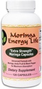 Moringa Energy Life Moringa Extra Strength Capsules 120, Moringa Oleifera Leaf, Amla Fruit, Black Pepper. Gluten-Free, Non-GMO, Vegan supplement