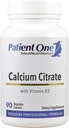Pacient One Calcium Citrate Plus Vitamín D3 
