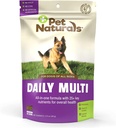 Maşınlar üçün Pet Naturals Daily Multivitamin, Veggie Flavor, 30 Chews - Amino Acids ilə Yummy Chews, və Antioksidlər - Enerji, Metabolik funksiya və Pet Wellness