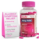 TIME-Cap Labs 650 Caplets Diphenhydramine HCl 25mg Allergy Relief – Antihistamine for Adults, Helps Relieve Sneezing, Runny Nose, Itchy Watery Eyes & Itchy Throat