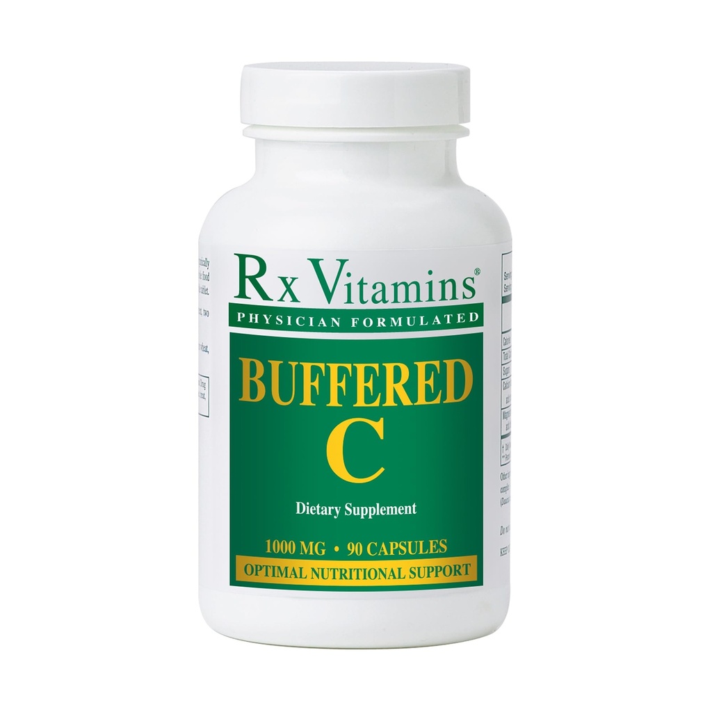 RX Vitamins - Buffered C 500 mg 90 caps [Health and Beauty]