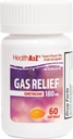 HealthA2Z® Gassrelieff Simeticone 180 mg | lindrer fra mageforstyrrelse og gass | Anti flatulens | lindrer gass raskt (60 greve (pakke med 1))