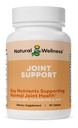 Natural Wellness Glucosamine Chondroitin with MSM and Turmeric Supplement – Supports Joint Health, Mobility, and Cartilage Strength – Glucosamine MSM Tablets for Flexibility – 90 Count