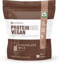 NutraOne ProteinOne Vegan Plant- based Protein Powder Vegan Protein Powder, Dairy- Free, Pea and Rice Protein (Chocolate Milk)