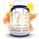 Nootropics Depot Curcumin + Piperine kapsulak | 1000mg Curcumin + 6mg Piperine | 60 Count