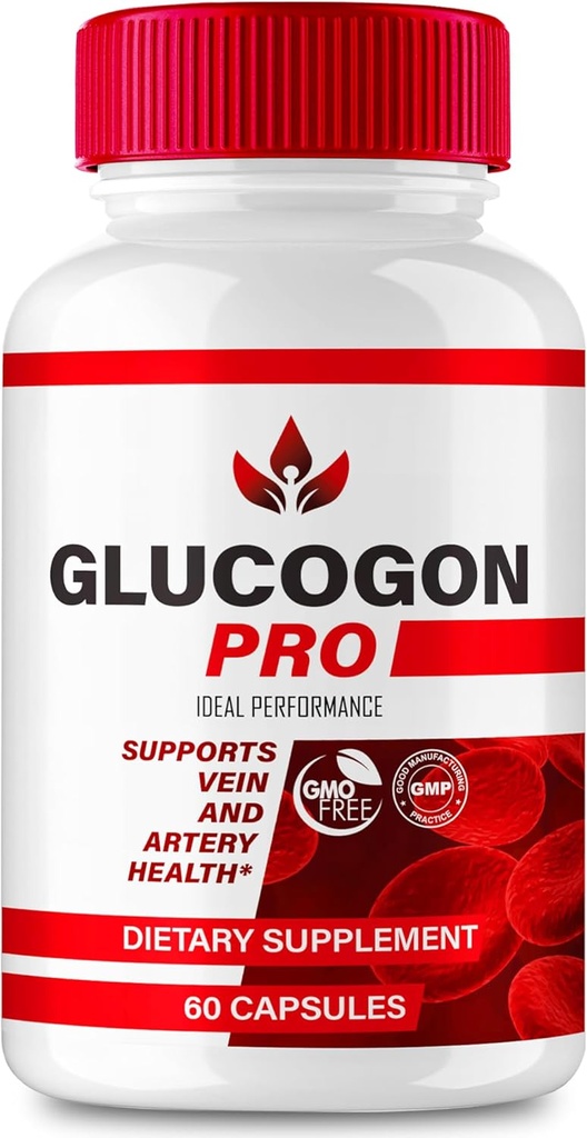 Glucogon Pro Capsules, Glucogon Support Supplement Pills - Maksimum Strength, Glucogon Pro Health and Wellness Capsules, GlucogonPro All Natural Formula, GlucogonPro Capsules Reviews (60 Kapsül)
