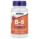 Now Foods B-6 100mg 100 Capsules