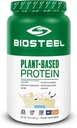 Bio Steel Vegan Protein Toz - Vanilla, İdman üçün NSF, 1.8 lbs, 22g Protein, 25 Xidmətlər - Brown Rice, Pea & Kabak Seed ilə Bitki bazlı Protein Toz - Premium Bitki Protein Toz