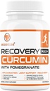 Recuperación MAX+ Suplemento Turmeric/Curcumin - Apoya el Corazón, Cerebro, Sistema Inmunitario, Juntas, Vida, Salud Colon – Fórmula Patinada - Hasta 285x Más Absorción - Gluten Gratis + Vegan - 60 cápsulas