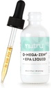 O-Mega-Zen3 +EPA Vegan Omega 3 DHA EPA Liquid Supplement - Algal Omega3 Essential Fatty Acids - 2 Fl Oz