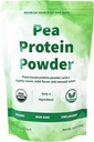 Cherie Sweet Heart Organic Pea Protein Powder 1 lb, 100% Non-GMO, Dairy-Free, Keto-Friendly, Gluten-Free, Soy-Free, Plant-Based Protein