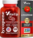 Lycopene suplementaris pels homes - USA va fer proestat suplementaris per als homes amb exquisit natural - no-GMO Lycopene suplementari per a Proestat, pell i suport antioxint - 120 Compte