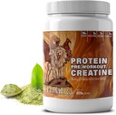 CHIMERA All-inOne Protein & Pre-Workout Powder - 36g Protein, 3g Creatine, Non-GMO, Sugar-Free, Sodium Rendah, Natural Caffeine dari Matcha, Tidak ada Flavors Buatan