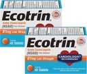 Ecotrin 低强度安全皮草, NSAID 81mg, 45 count(2 Pack)
