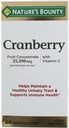 Naturaren Bounty Cranberry dieta-gehigarri 60 Gel bigun (Pack of 6)