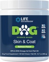 Life Extension Dog Skin & Coat - Doplnok pre psov a zdravú pleť a pleť 