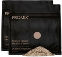 ProMix Voeding Caseïne Proteïne Poeder - Gras-Fed, Pasture Raised, Slow Release 25g Micellar Caseïne - 5.4g BCAAs Glutenvrij, Suikervrij, Sojavrij - Chocolade, 5lb