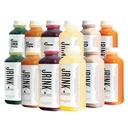 JRINK by Purée Mellomliggende Juice Cleanse, Cold Pressed Detox Drink med organiske 2 dagers sunn grønnsaker og fruktjuice, Frozen Pressed Juice Cleanse, 12 flasker, 16oz Hver