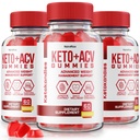 NutraRize (Pack of 3 KetoKandies Keto+ACV Gummies for Weight Loss, Maximum Strength Supplement, Keto Kandies Reviews (180 Gummies)