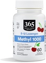 Hele matmarkedet, Methyl B-12 1000 MCG Cherry Lozenge, 60 CT