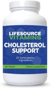 LifeSource Vitaminai Cholesterolio parama - 28 Visi natūralūs sinerginės ingredientų - Cholesterolis & Trigliceridų Lowering parama Kad gali pagerinti širdies ir širdies bei kraujagyslių Health90 tabletės