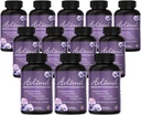 Keseimbangan Hormone & Menopause 124; Relief dari Mood Swings, Hot Flashes, Night Sweets & Irritability, Black Cohosh, Raspberry, Valerian, Sage, Red Clover, Lemon Balm - 60 Count (12)