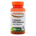 Vitamin E with Selenium Antioxidant Supplement for Immune Support, Supports Healthy Skin, Non-GMO & Gluten-Free, 90 Softgels, Made in USA