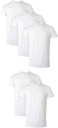 Hanes Men's Performance Undershirt, X-Temp 수분 흡수 Crewneck, 화이트 5-Pack