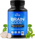 Garun-kodea Nootropic Brain Supplement for Memory and Focus | Supports Cognitive Health & Mental Clarity, Hobetu kontzentrazioa | 90 kapsulak