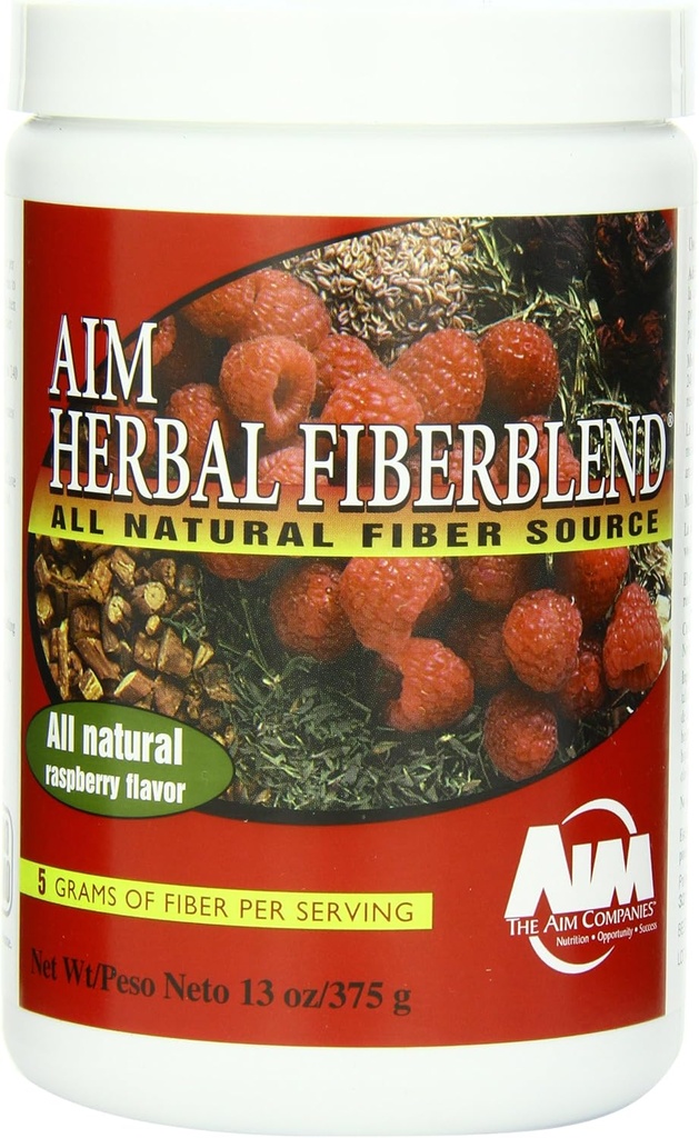 AIM Herbal Fiberblend Raspberry Toz 13 oz.