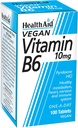 Terveystuki B6-vitamiini (pyridoksiini HCl) 10 mg 100 tablettia