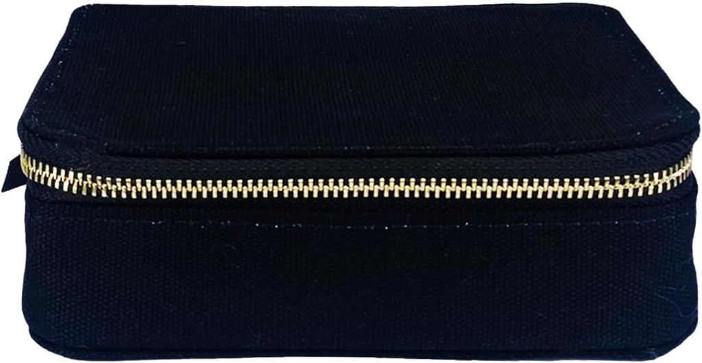 Organizador de pílulas de viagem diária de saco-todos caso de pílula de viagem para medicação      , Organizador de medicina para viajar , recipiente para vitaminas , Preto