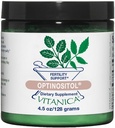 Vitanica Optinositol - Myo-Inositol 및 D-Chiro Inositol과 Ovulation 지원 - 4000 mg Myo-Inositol 분말 및 100 mg D Chiro Inositol - 프로 로고 - 4.4 Oz와 여성 건강 보충