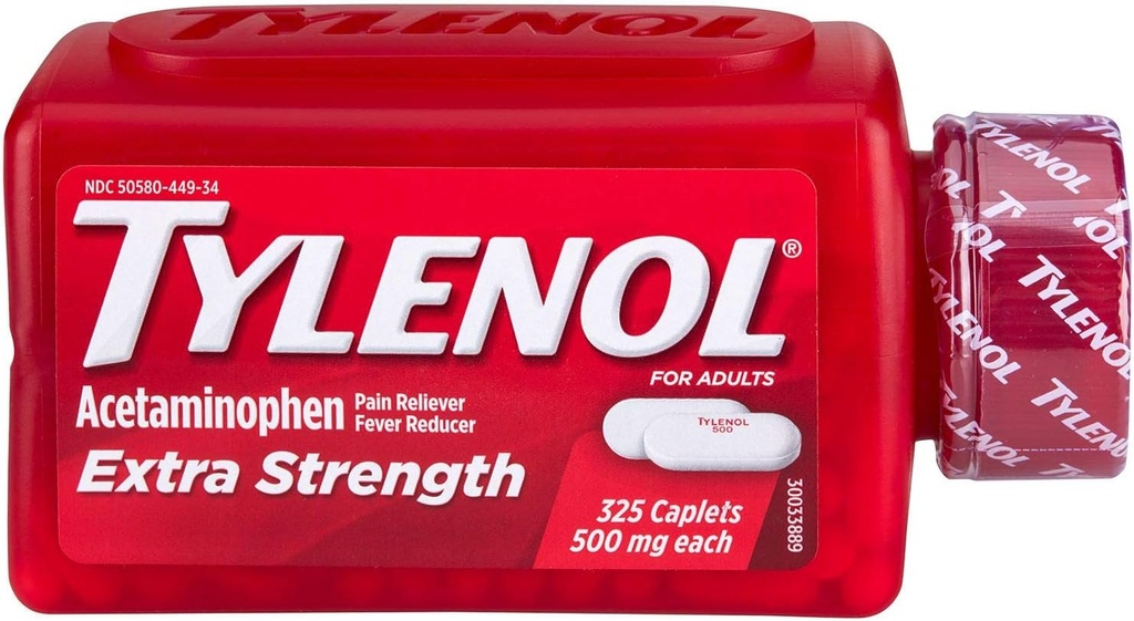 Tylenol Extra forces Aceminophe 500 Mg (325ct)