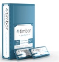 timbar Protein Bars 12 Pack | Plant Based- Energy & Nut Bars with 13g Protein | Gluten Free, Non-GMO, Dairy Free, Healthy On-the-Go Snack & Meal Replacement (12 Packs, Peanut Butter)
