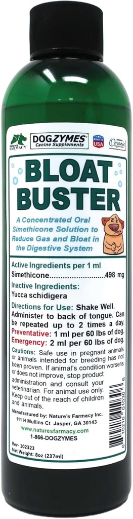 Dogzymes Bloat Buster (8 uncji)