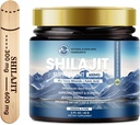 M inch 600mg Shilajit Pure Siberia Organic Shilajit Resin - Shilajit Resin for Men & Women with High Potency for Energy, Strength & Immunity