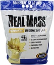 Gaspari Nutrition Real Mass: Advanced Weight Gainer, Protein og Complex Carb Blend, 50g Protein, 16g EAA, Gluten- Free, 12 lbs (Vanilla Milkshake)