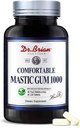 Dr.Brian Mastic Gum 1000mg Natural Formula wspierająca zdrowie żołądka i jelit, Digestive & Immune System - Stomach, Duodenal & Oral Health Amend124; Non- GMO, Gluten Free (120 Kapsułki wegetariańskie)
