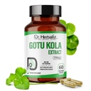 Dr. HERBALIST Gotu Kola Extract Capsules 550mg, Centella, Halal 60ct