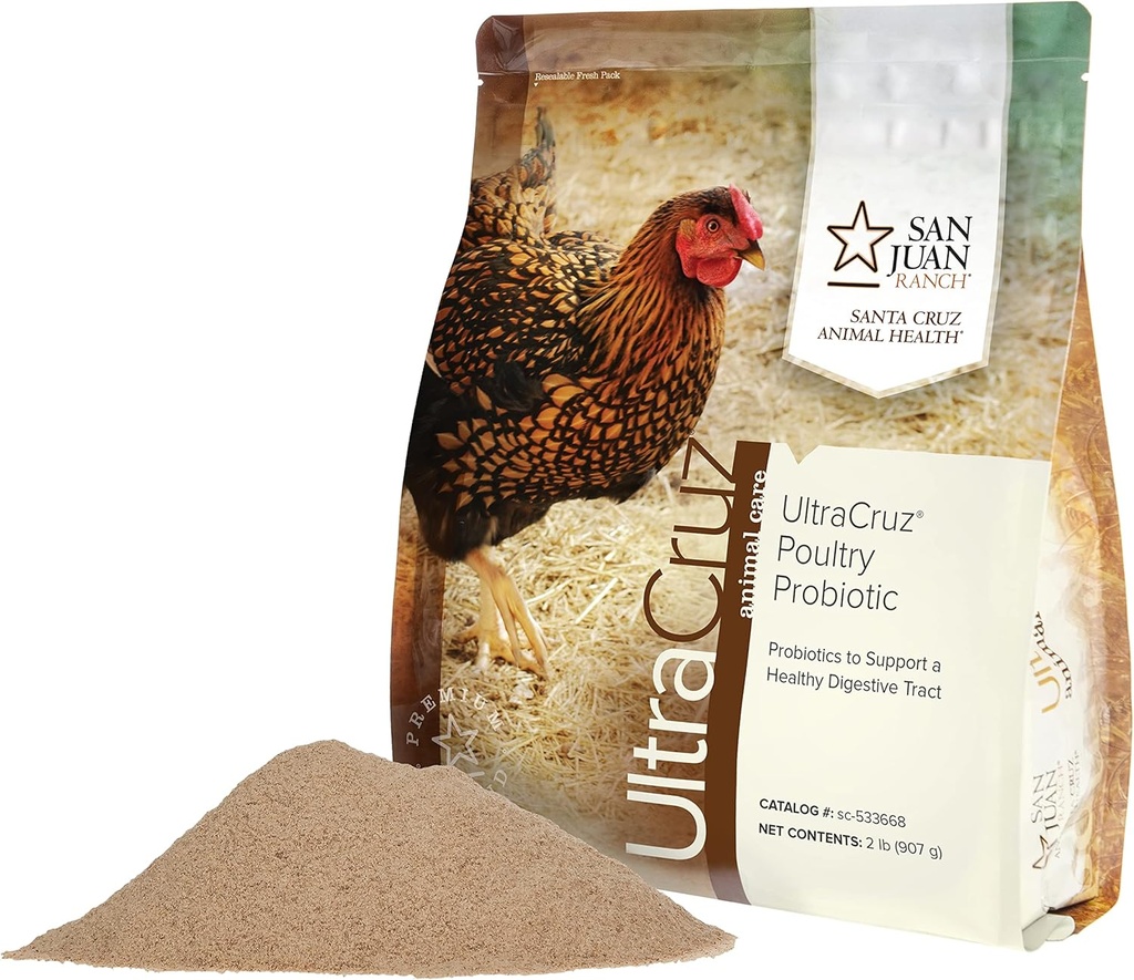 UltraCruz Bird Probiotic; 2 lb, Brown