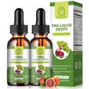 TMG Supplements 1000MG - Trimethylglycine Liquid Drops, Betaine High Absorption, Supports Methylation, Liver Wellness & Cognitive, Non-GMO, Vegan, Blood Orange Flavor, 1 Fl.Oz (2 Pack)