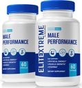 (Equation) EliteXtreme Male suplementari, EliteXtreme Man Piells, All Natural Dietles for Men, 1200 MGvitamins per a Sanitat global, Elte Xtreme Reviews (120 Capules)