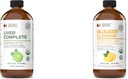 Complete Natural Products Liver Complete 16oz & Gallbladder Complete 16oz Bundle