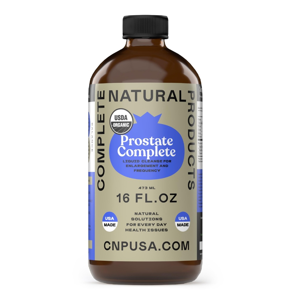 Complete Natural Products Prostate Complete - 16oz Glass Bottle